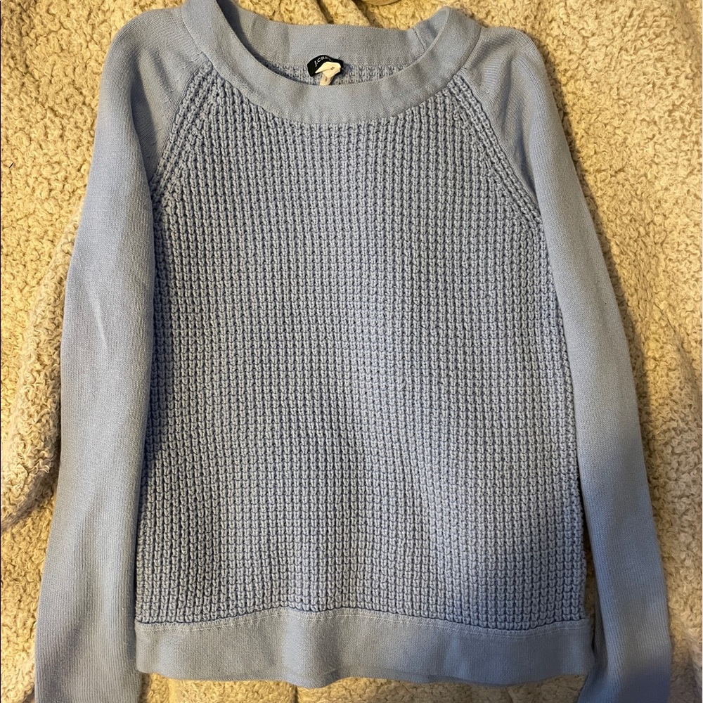 J.Crew light blue sweater